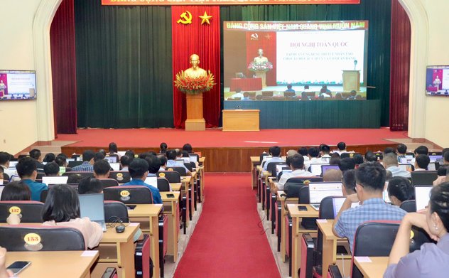 Hội nghị tập huấn ứng dụng trí tuệ nhân tạo cho cán bộ cơ quan Đảng từ Trung ương đến cơ sở 