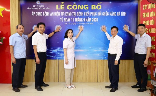 Bệnh viện Phục hồi chức năng Hà Tĩnh hiện đại hóa quản lý với bệnh án điện tử