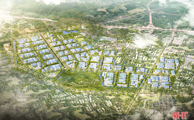 Công bố quy hoạch xây dựng KCN phía Tây thành phố Hà Tĩnh cũ