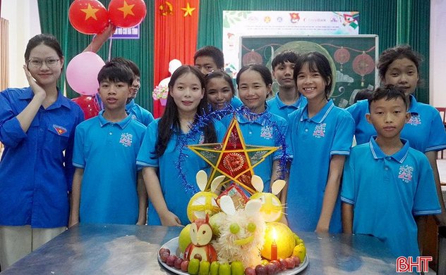Trung thu đến sớm với Làng trẻ em mồ côi Hà Tĩnh