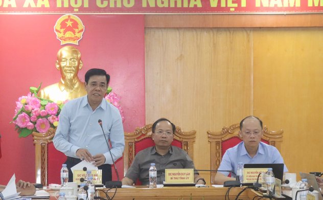 UBND tỉnh họp trực tuyến triển khai công tác ứng phó với bão số 10 