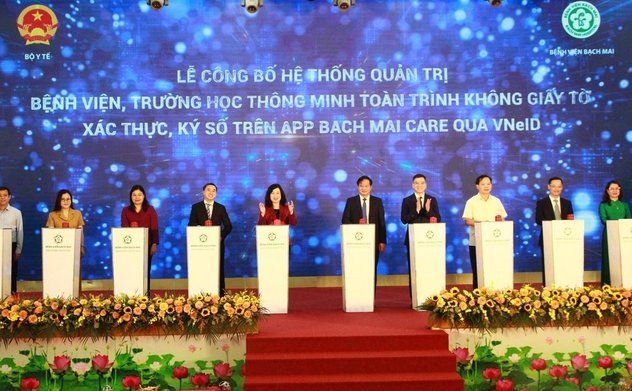 Bệnh viện Bạch Mai triển khai mô hình bệnh viện thông minh 