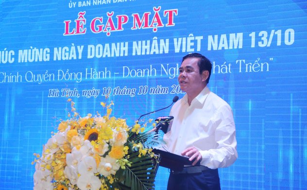Gặp mặt doanh nhân, nhà đầu tư Hà Tĩnh nhân kỷ niệm Ngày Doanh nhân Việt Nam 13/10