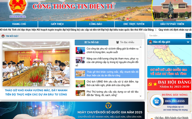 Ban hành Bộ tiêu chí đánh giá Cổng thông tin điện tử, Trang thông tin điện tử của cơ quan nhà nước năm 2025