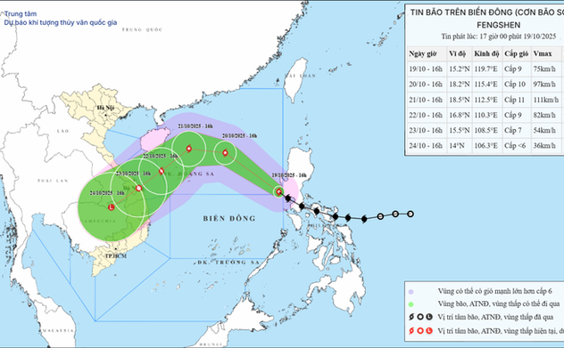 Ban Chỉ đạo Phòng thủ Dân sự Quốc gia ban hành Công điện về việc chủ động ứng phó với Bão số 12 