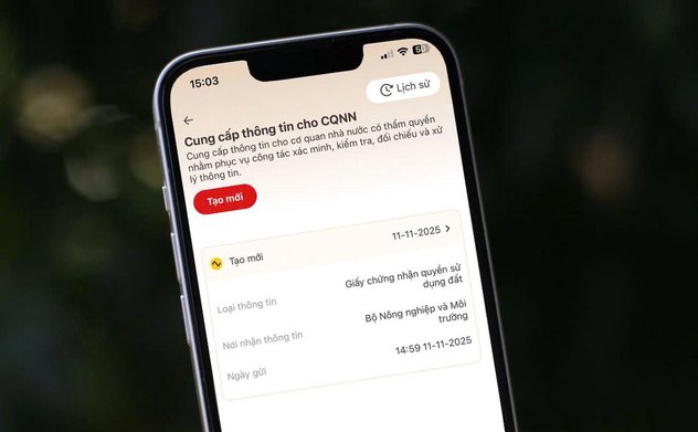 3 bước nộp Giấy chứng nhận quyền sử dụng đất trên VNeID để làm sạch dữ liệu đất đai