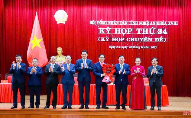 Đồng chí Võ Trọng Hải được bầu giữ chức Chủ tịch UBND tỉnh Nghệ An