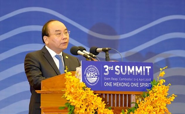 Thủ tướng đưa ra thông điệp mạnh mẽ về sử dụng tài nguyên nước Mekong