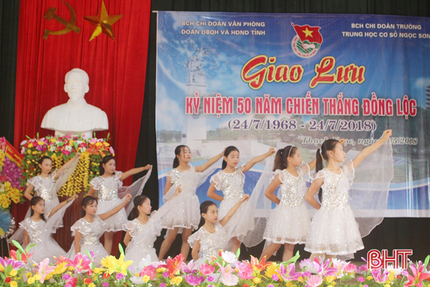 Tuổi trẻ Hà Tĩnh: Sôi nổi diễn đàn kỷ niệm 50 năm Chiến thắng Đồng Lộc