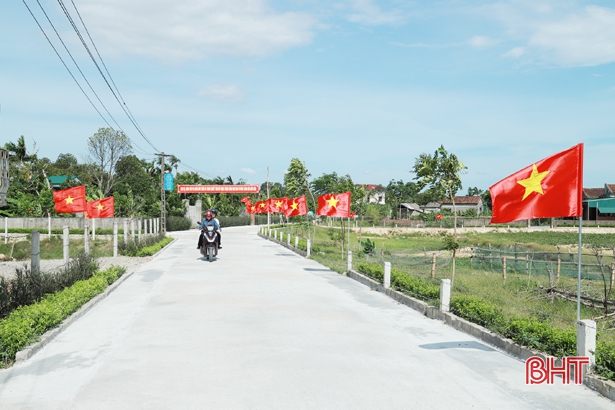 Hà Tĩnh công nhận 7 xã đạt chuẩn nông thôn mới đợt 1 - 2018