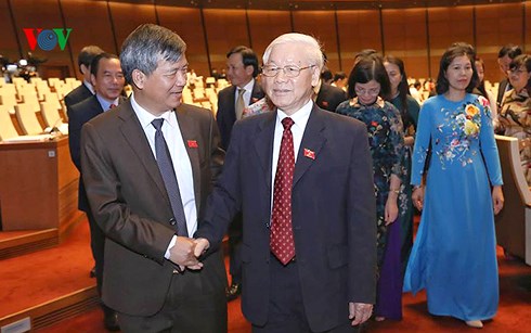 Chính thức giới thiệu Tổng Bí thư Nguyễn Phú Trọng làm Chủ tịch nước