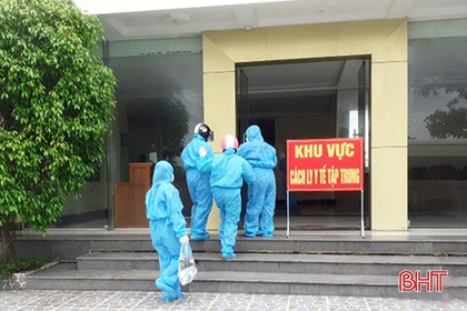 Trường hợp cách ly ở huyện Can Lộc tiếp xúc với bệnh nhân 122 âm tính với SARS-CoV-2