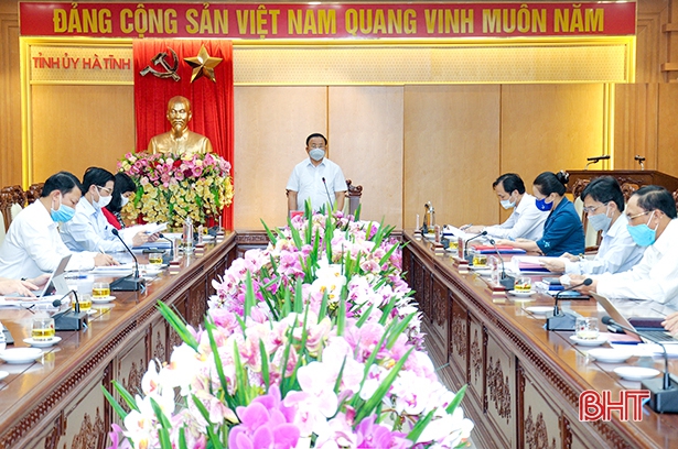 Hà Tĩnh phấn đấu tổ chức đại hội điểm Đảng bộ cấp huyện trong tháng 5/2020