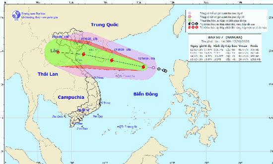 Ảnh hưởng bão số 7, dự báo Hà Tĩnh có nơi mưa to đến rất to
