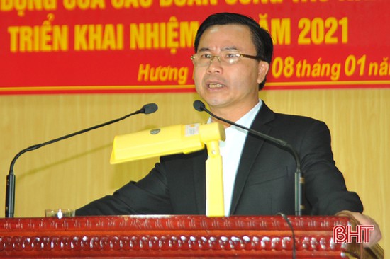 Dồn sức đưa Hương Khê đạt huyện nông thôn mới giai đoạn 2021 - 2024