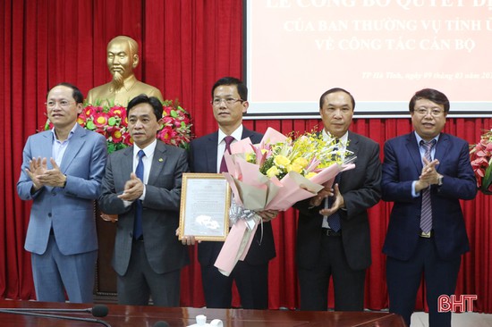 Phó Giám đốc Sở Tài chính Nguyễn Trọng Hiếu giữ chức Phó Bí thư Thành ủy Hà Tĩnh