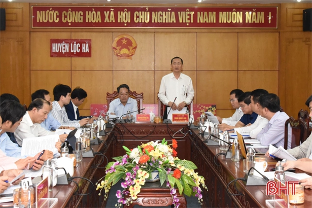 Lộc Hà phấn đấu đạt huyện nông thôn mới trước tháng 6/2021