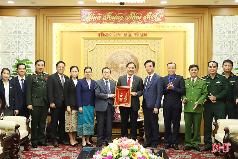 Thắt chặt quan hệ hữu nghị giữa Hà Tĩnh với các tỉnh nước bạn Lào