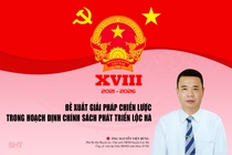 Đề xuất giải pháp chiến lược trong hoạch định chính sách phát triển Lộc Hà