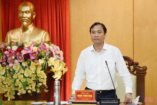 Bí thư Tỉnh ủy: Tập trung lãnh đạo, chỉ đạo xây dựng tỉnh Hà Tĩnh đạt chuẩn nông thôn mới