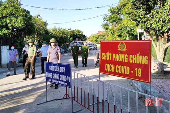 Hà Tĩnh: Thạch Hà tháo dỡ 3 chốt phong tỏa tại xã Việt Tiến