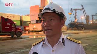 Tạo mọi điều kiện thuận lợi đón tàu Container nhập cảng Vũng Áng