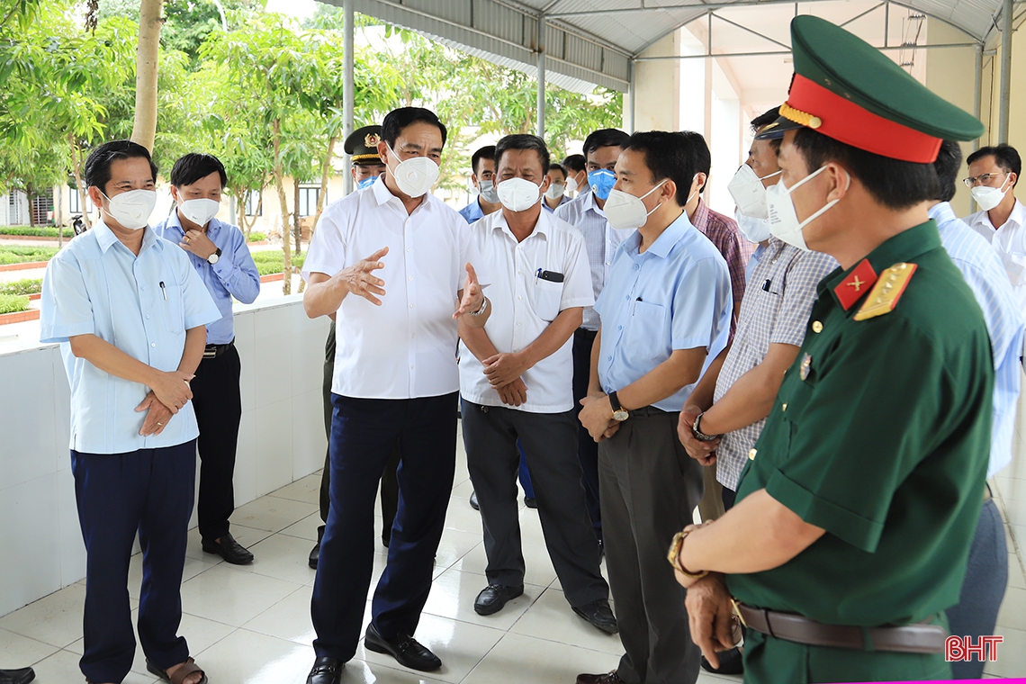 Hương Sơn, Đức Thọ triển khai đồng bộ các giải pháp phòng, chống dịch COVID-19