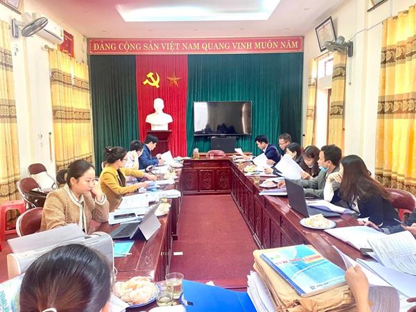 Hương Sơn: Thẩm định chỉ số cải cách hành chính năm 2021 tại các xã, thị trấn