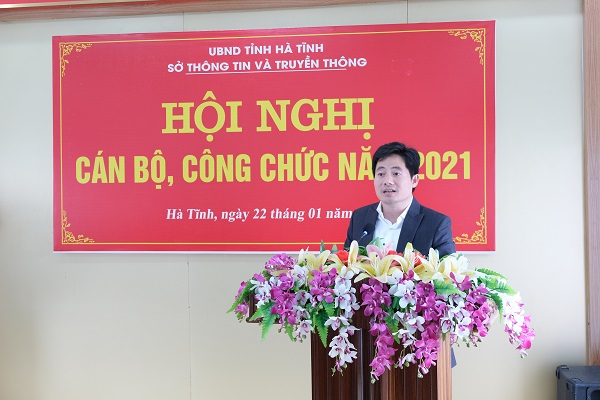 Ông Dương Văn Tuấn giữ chức vụ Phó Giám đốc Sở Thông tin và Truyền thông Hà Tĩnh