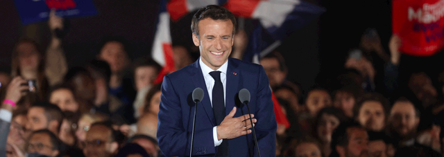 Tổng thống Pháp Emmanuel Macron: 'Tôi tự hào được phục vụ các bạn thêm một lần nữa'