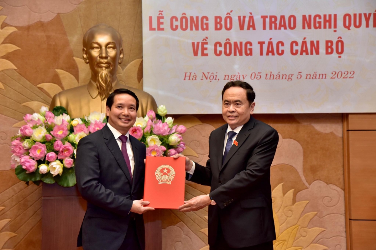 Ông Phạm Thái Hà giữ chức Phó Chủ nhiệm Văn phòng Quốc hội kiêm Trợ lý Chủ tịch Quốc hội