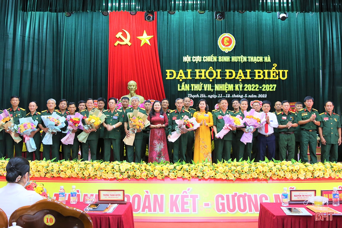 Thạch Hà tổ chức thành công đại hội điểm Hội Cựu chiến binh cấp huyện