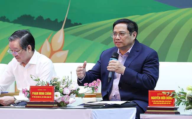 Thủ tướng Phạm Minh Chính đối thoại với nông dân cả nước
