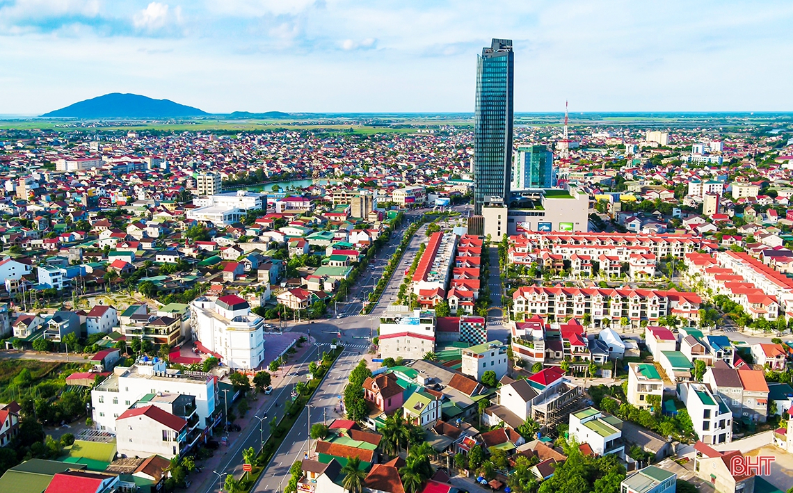 Thành phố Hà Tĩnh 15 năm “vươn mình” phát triển