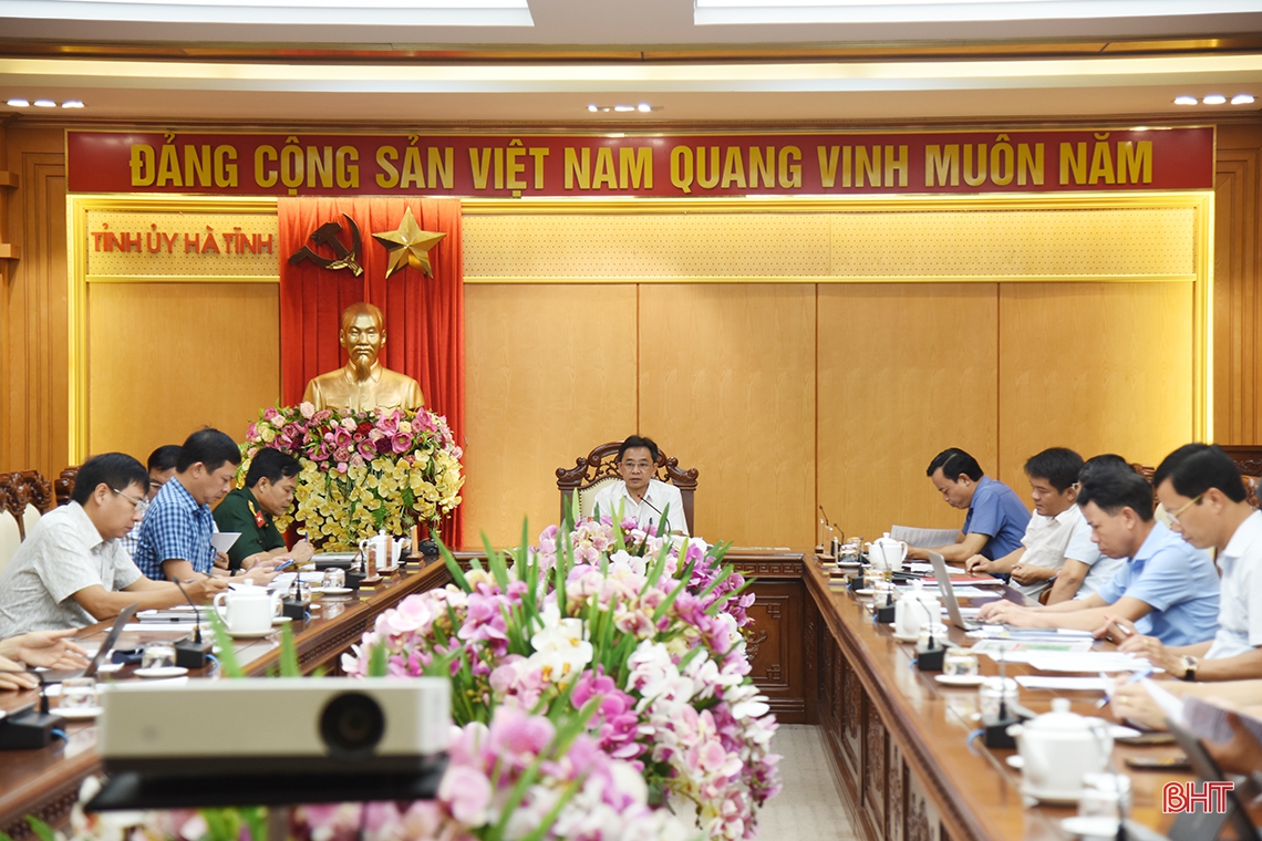 Rà soát kỹ công tác chuẩn bị Lễ kỷ niệm 65 năm Ngày Bác Hồ về thăm Hà Tĩnh