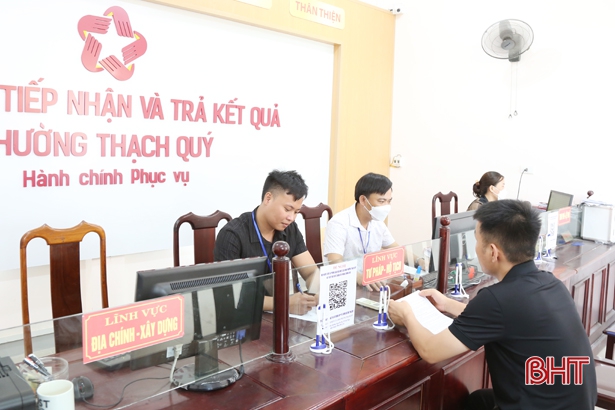 Hồ sơ dịch vụ công trực tuyến mức độ 3 của TP Hà Tĩnh đạt 67%