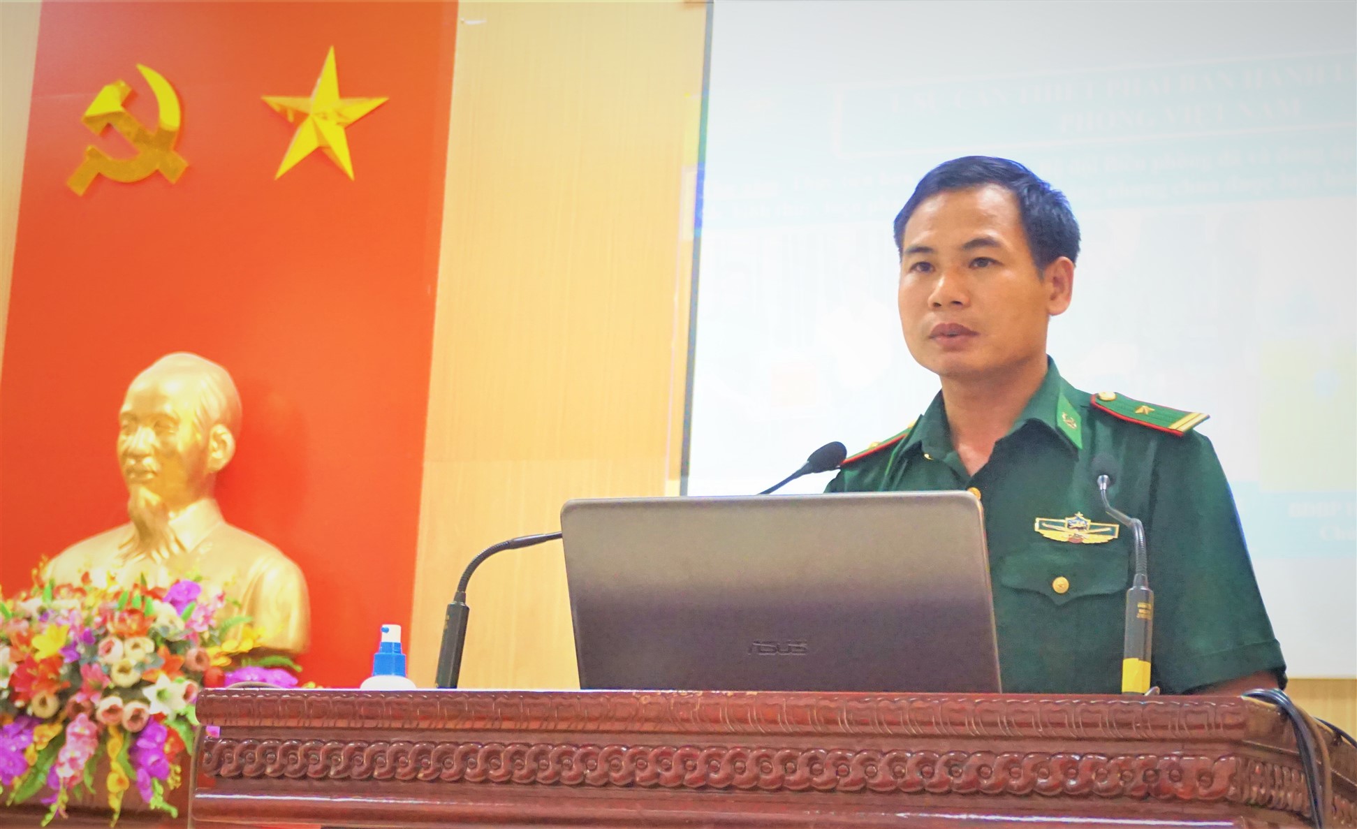 Hương Khê: Tập huấn Luật biên phòng Việt Nam