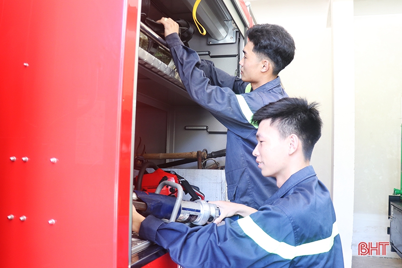 Phát huy hiệu quả phương châm “4 tại chỗ” trong phòng cháy, chữa cháy ở Hà Tĩnh
