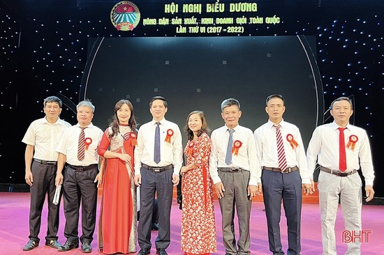 Hà Tĩnh có 5 cá nhân được Trung ương Hội Nông dân Việt Nam tặng bằng khen