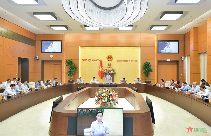 Khai mạc Phiên họp chuyên đề pháp luật tháng 9 của Ủy ban Thường vụ Quốc hội