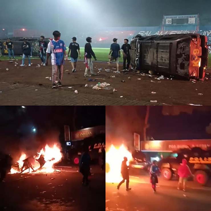 127 người thiệt mạng sau cuộc bạo loạn ở giải Vô địch Quốc gia Indonesia