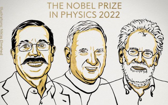 Giải Nobel Vật lý 2022 tôn vinh các nghiên cứu về lĩnh vực lượng tử