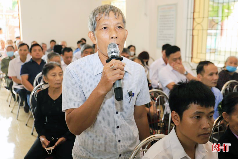 Cử tri Hương Sơn kiến nghị về chế độ phụ cấp cho cán bộ cơ sở