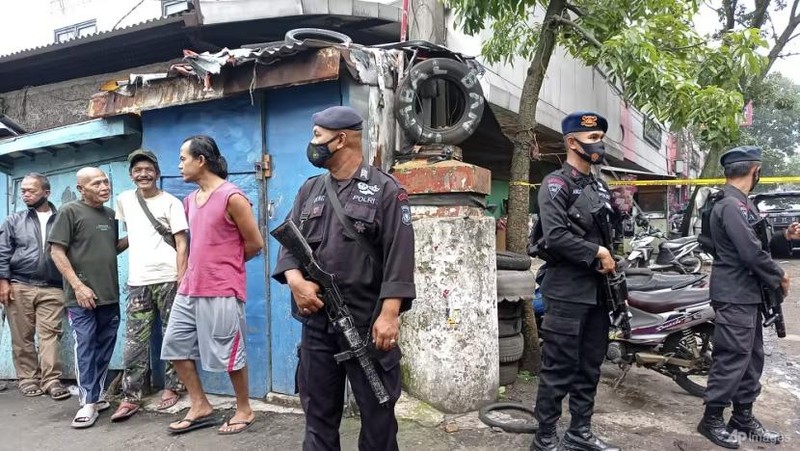 Đánh bom nhằm vào đồn cảnh sát tại Indonesia gây thương vong
