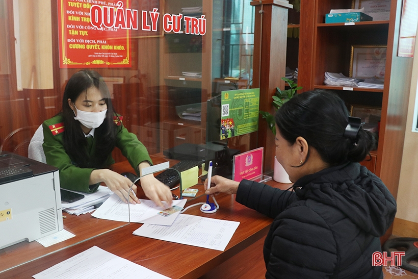 Cải cách hành chính công an cấp xã tại Hà Tĩnh: Chuyên nghiệp, hiện đại, phục vụ hiệu quả