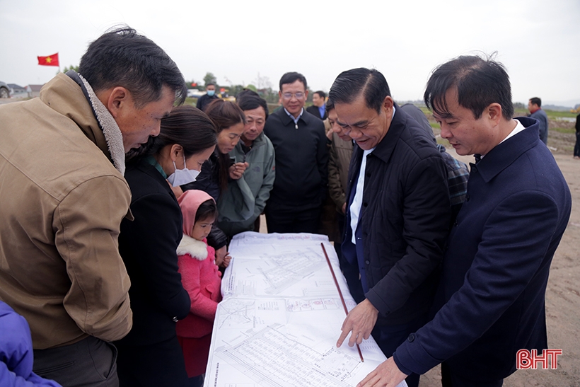 Hà Tĩnh phấn đấu khởi công các khu tái định cư cao tốc Bắc - Nam vào cuối tháng 2