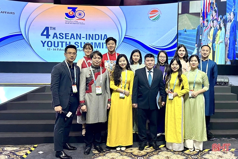 Nữ Thượng úy Công an Hà Tĩnh dự Hội nghị thanh niên ASEAN - Ấn Độ