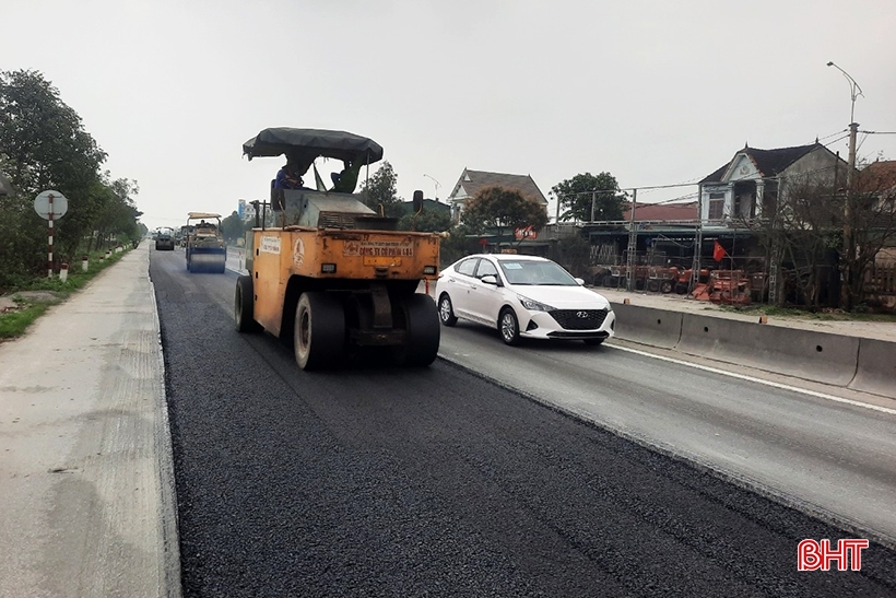 Tập trung sửa chữa quốc lộ 1 đoạn qua Hà Tĩnh trong tháng 3