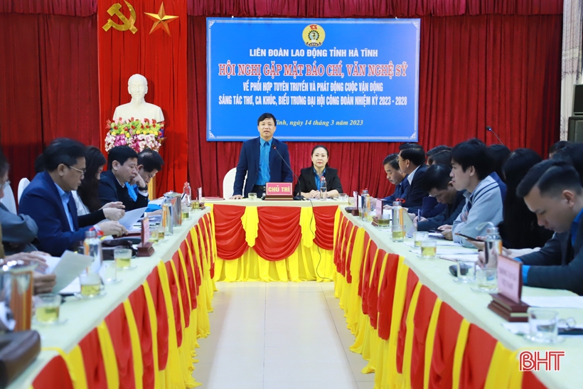 Đại hội Công đoàn Hà Tĩnh lần thứ XIX dự kiến tổ chức vào tháng 10/2023