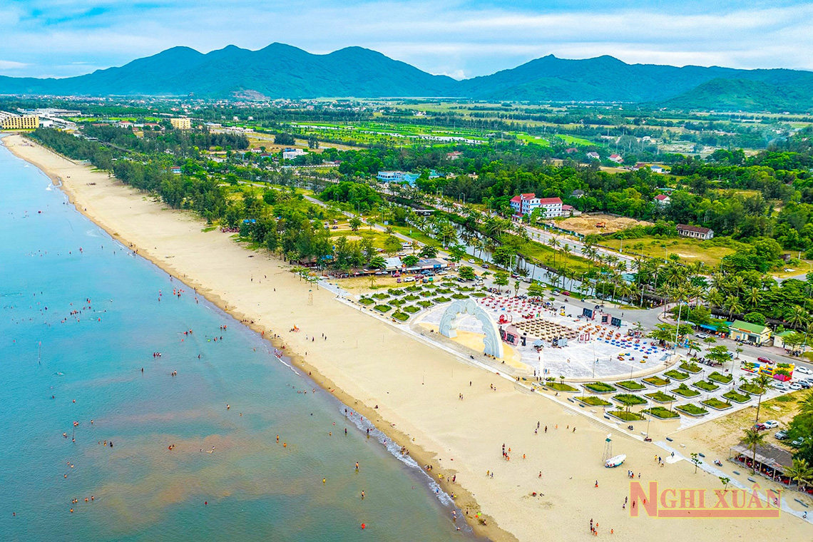 Biển Xuân Thành – sẵn sàng đón khách mùa du lịch